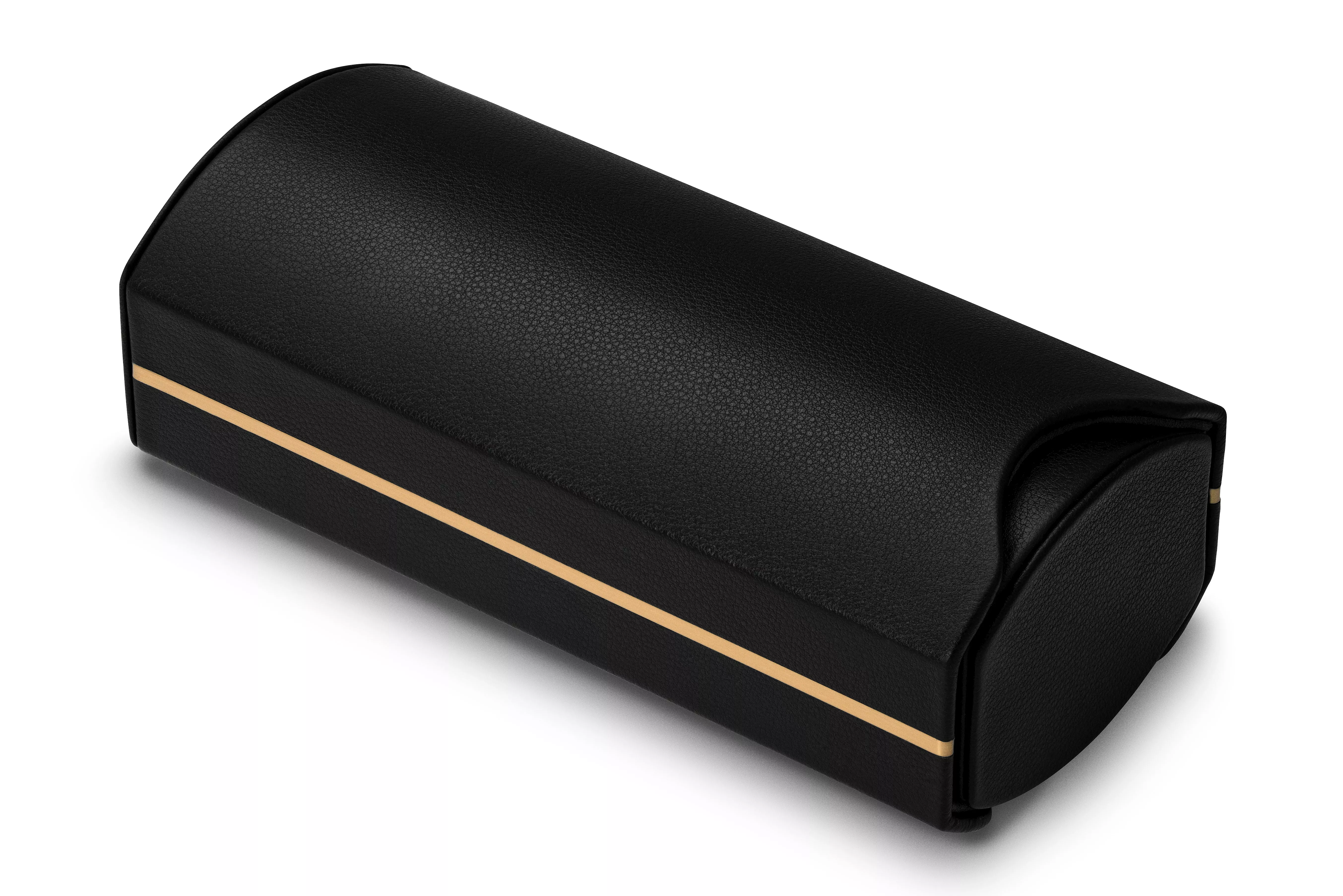 large-leather-hard-shell-eyewear-case Large Leather Hard Shell Eyewear Case